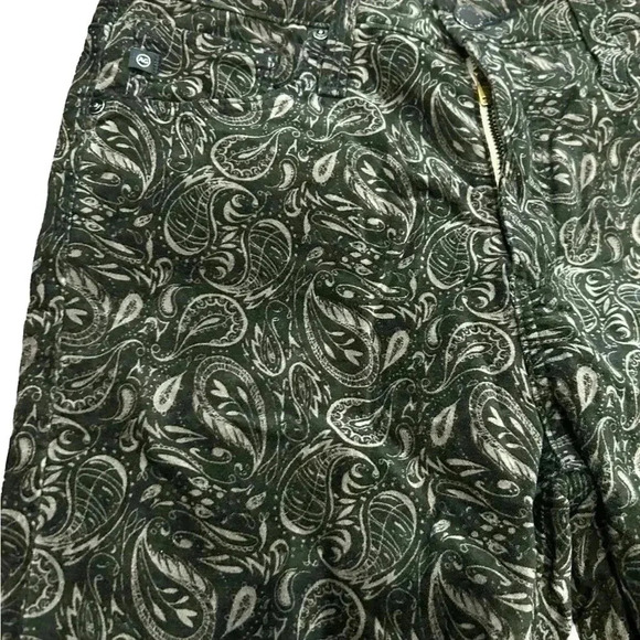 Anthropologie AG Adriano Goldschmied Velvet High Rise Stevie Ankle Jeans Size 26 - Picture 4 of 9